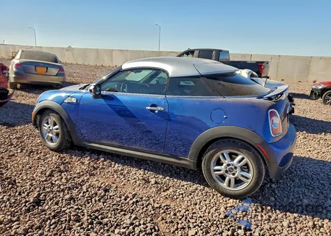 2013 Mini Cooper Coupe z USA, uszkodzony, nr VIN WMWSX1C56DT507360